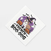 Franse Boo Dog - De Spookies Pup Servet (Hoek)