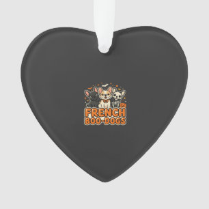Franse Boo Honden Halloween Franse Bulldog Ontwerp Ornament