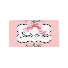 Franse boog n Stippen, meisje Baby shower Sticker 