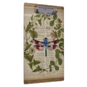 franse botanische overblijfselen moderne  libellen klembord (Rechts)