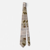 franse botanische woestenbos - paddenstoel stropdas (Voorkant)