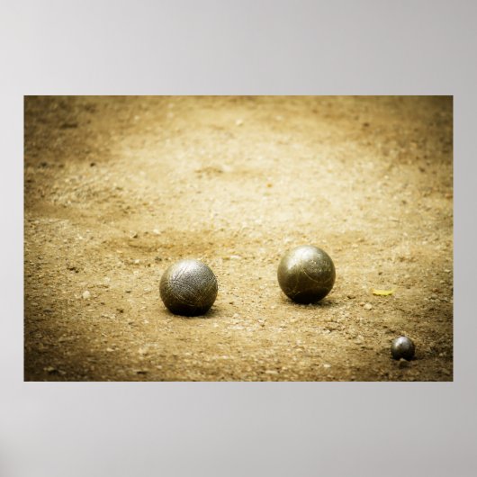 Franse Boules Poster (Voorkant)