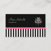 Franse Boutique Chandelier ~ Visitekaartjes (Voorkant)