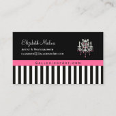 Franse Boutique Chandelier ~ Visitekaartjes (Voorkant)