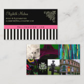 Franse Boutique ~ Visitekaartjes (Voorkant / Achterkant)