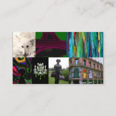 Franse Boutique ~ Visitekaartjes (Achterkant)