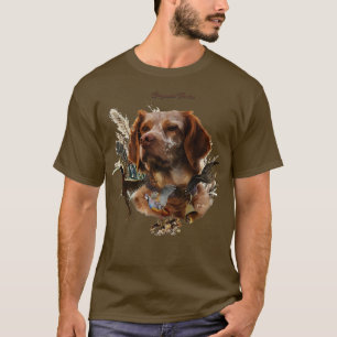 Franse Bretagne Vogeljacht Kunst T-shirt