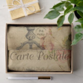 Franse Briefkaart Armillary Sphere-ontkoppeling Tissuepapier (Geschenk)