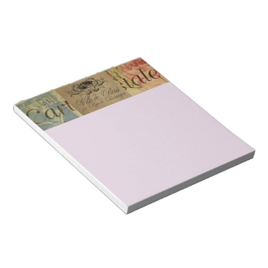 Franse Briefkaart Note Pad Notitieblok (Schuin)