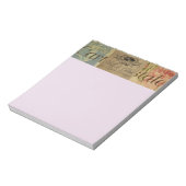 Franse Briefkaart Note Pad Notitieblok (Linkerzijde)