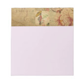 Franse Briefkaart Note Pad Notitieblok (Voorkant)