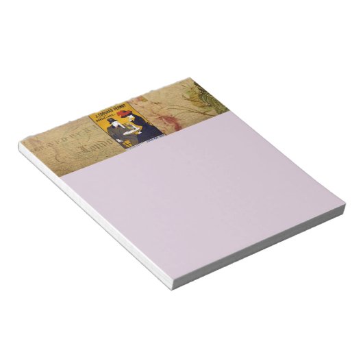 Franse Briefkaart Note Pad Notitieblok (Schuin)