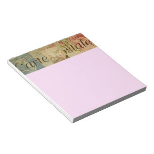 Franse Briefkaart Note Pad Notitieblok
