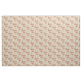 Franse Briefkaarten kerst in Parijs Stof (Yard (91,4 cm))