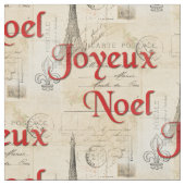 Franse Briefkaarten kerst in Parijs Stof (Close Up)