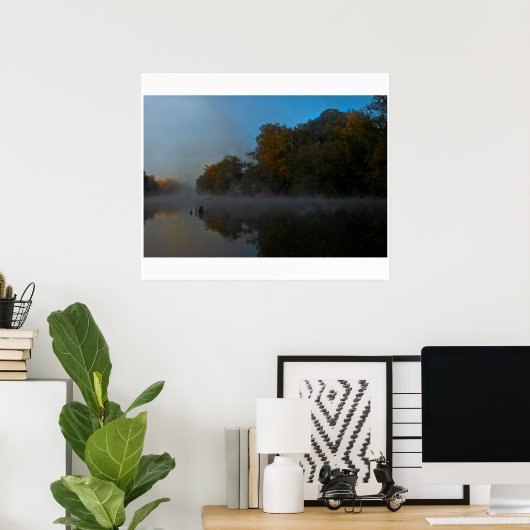 Franse Broad Fog Poster (Thuiskantoor)