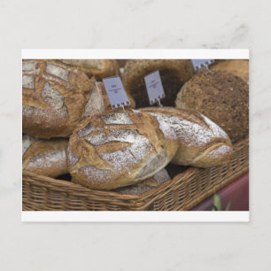 Franse brood briefkaart