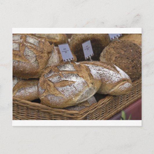 Franse brood briefkaart (Voorkant)
