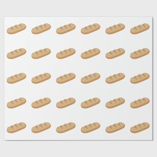 Franse brood cadeaupapier (Vlak)