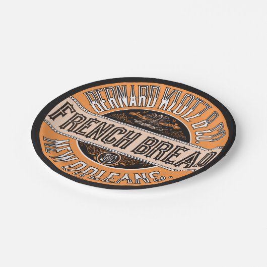 Franse brood papieren bordje (Gekanteld)