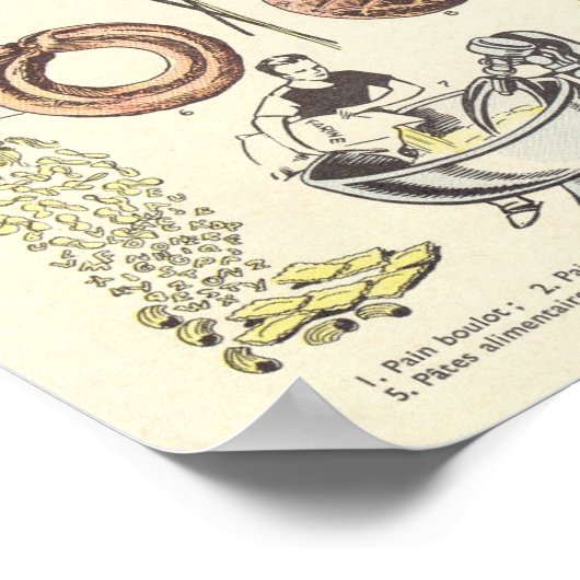 Franse brood poster (Hoek)