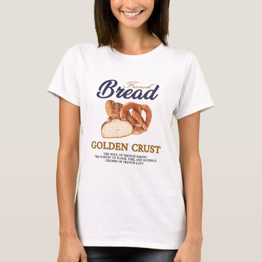 Franse brood t-shirt (Voorkant)