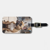 Franse Buldog Bagage Labels (Voorkant horizontaal)