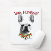 Franse buldog Bah Humbug Muismat (Met muis)