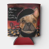 FRANSE BULDOG      BLIKJESKOELER (Voorkant)