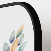 Franse buldog bloemen pickleball franchie kisses paddle (Links Detail)