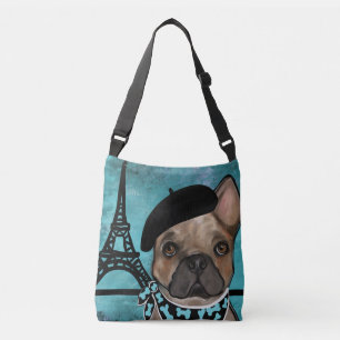 FRANSE BULDOG CROSSBODY TAS