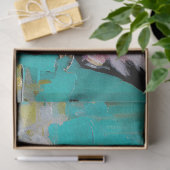 Franse buldog franchie decoupage weefsel papier (Geschenk)