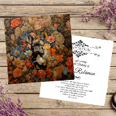 Franse buldog franchise tuin tapijt verjaardag bedankkaart