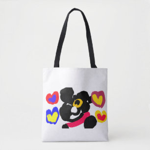 Franse buldog gebruik tote bag