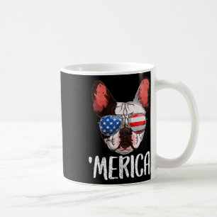 Franse buldog hond 4 juli Amerikaanse vlag 2 Koffiemok