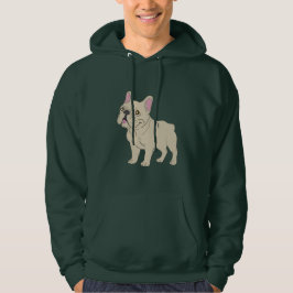 Franse buldog hoodie