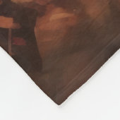 Franse buldog in herfst laat Herfst inspireren Fleece Deken (Hoek)