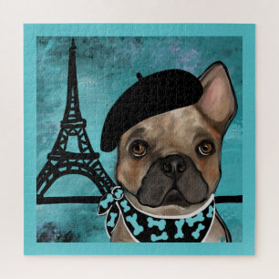 FRANSE BULDOG LEGPUZZEL