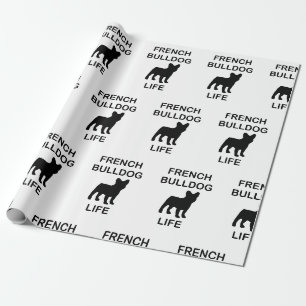 franse buldog leven cadeaupapier