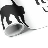 franse buldog leven cadeaupapier (Rol Hoek)