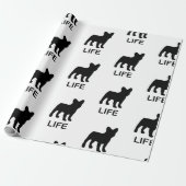 franse buldog leven cadeaupapier (Uitgerold)