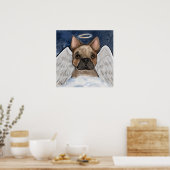 FRANSE BULDOG       POSTER (Keuken)