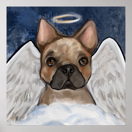 FRANSE BULDOG       POSTER (Voorkant)
