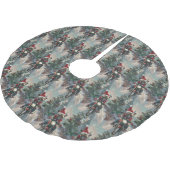 Franse buldog rijden motorfiets kerst kerstboom rok (Gekanteld)