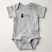Franse buldog romper (Voorkant)