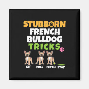 Franse buldog trucs I Hondenliefhebber I Fun franc Magneet