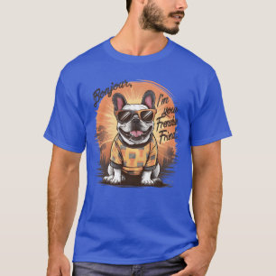 Franse Buldog vriend grappig T-shirt