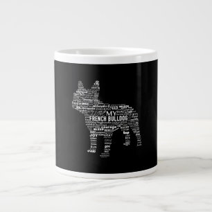 Franse buldog woorden T manieren om mijn Frans te Grote Koffiekop