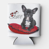 Franse Bull Dog - Frenchie - Love Blikjeskoeler (Voorkant)