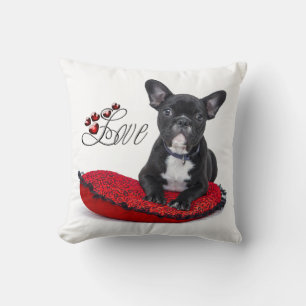 Franse Bull Dog - Frenchie - Love Kussen